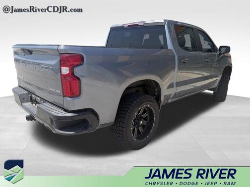 Satin Steel Metallic 2021 Chevrolet Silverado 1500 Custom Trail Boss
