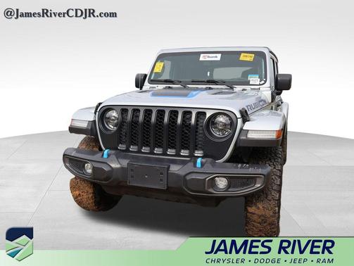 Silver Zynith Clearcoat 2023 Jeep Wrangler 4xe Rubicon