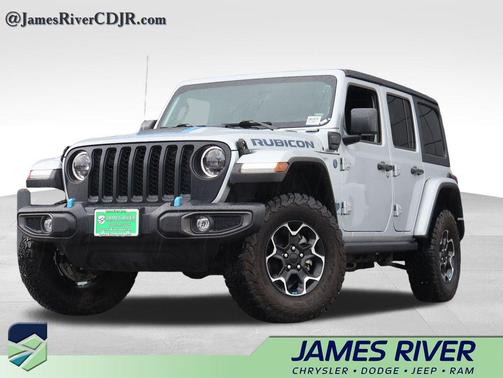 Silver Zynith Clearcoat 2023 Jeep Wrangler 4xe Rubicon