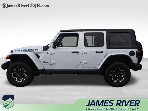 Silver Zynith Clearcoat 2023 Jeep Wrangler 4xe Rubicon