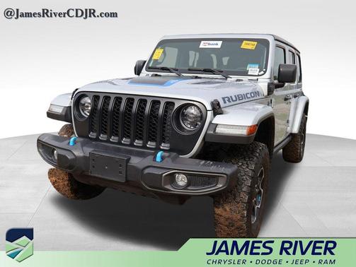 Silver Zynith Clearcoat 2023 Jeep Wrangler 4xe Rubicon