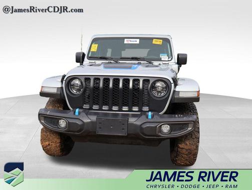 Silver Zynith Clearcoat 2023 Jeep Wrangler 4xe Rubicon