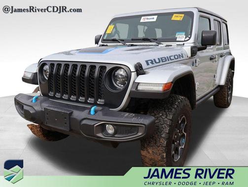 Silver Zynith Clearcoat 2023 Jeep Wrangler 4xe Rubicon