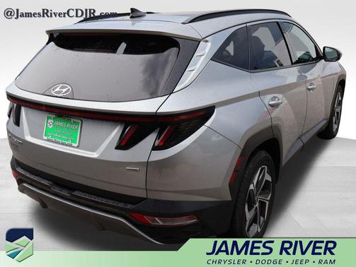 Shimmering Silver 2024 Hyundai TUCSON Limited