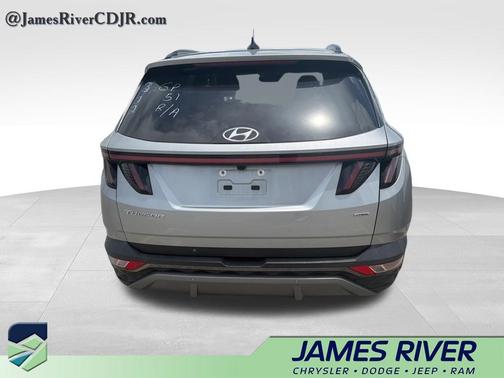 Shimmering Silver 2024 Hyundai TUCSON Limited