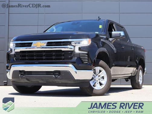 Black 2025 Chevrolet Silverado 1500 LT