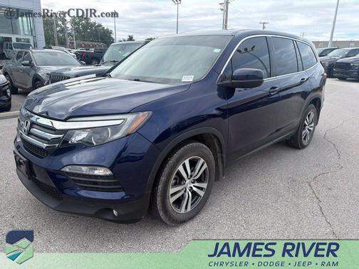Obsidian Blue Pearl 2018 Honda Pilot EX-L