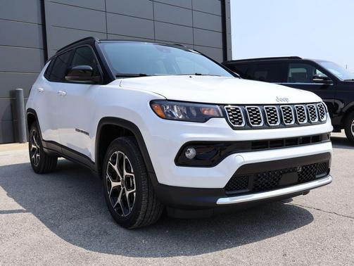 Bright White Clearcoat 2026 Jeep Compass Limited