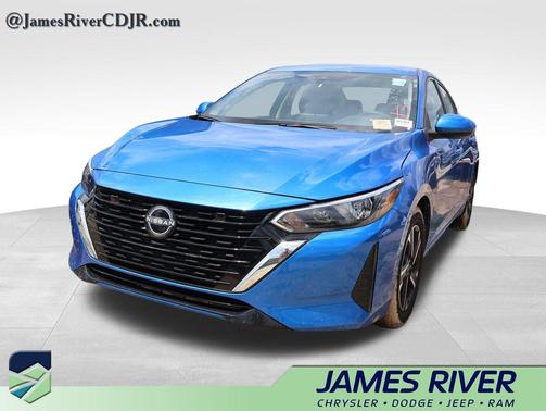 Electric Blue Metallic 2025 Nissan Sentra SV