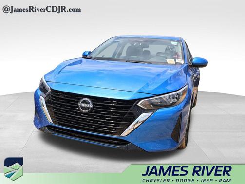 Electric Blue Metallic 2025 Nissan Sentra SV