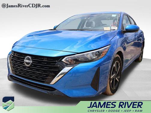 Electric Blue Metallic 2025 Nissan Sentra SV