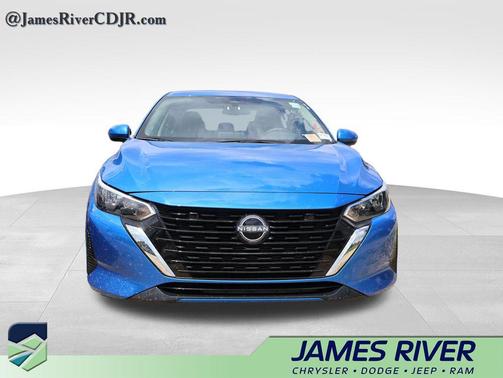 Electric Blue Metallic 2025 Nissan Sentra SV