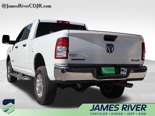 Bright White Clearcoat 2024 RAM 2500 Big Horn Crew Cab 4x4 6'4' Box