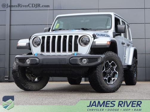 Silver Zynith Clearcoat 2023 Jeep Wrangler 4xe Rubicon
