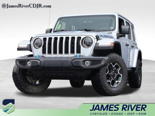 Silver Zynith Clearcoat 2023 Jeep Wrangler 4xe Rubicon