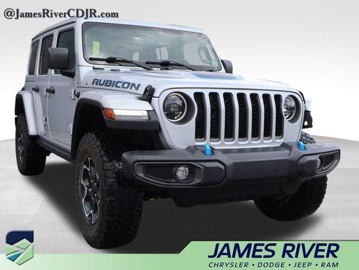 Silver Zynith Clearcoat 2023 Jeep Wrangler 4xe Rubicon