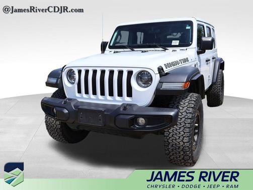 Bright White Clearcoat 2023 Jeep Wrangler 4-Door High Tide 4x4