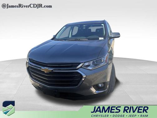Satin Steel Metallic 2020 Chevrolet Traverse LT Cloth