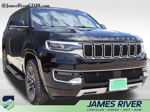 Diamond Black Crystal Pearlcoat 2024 Jeep Wagoneer Series II 4x2