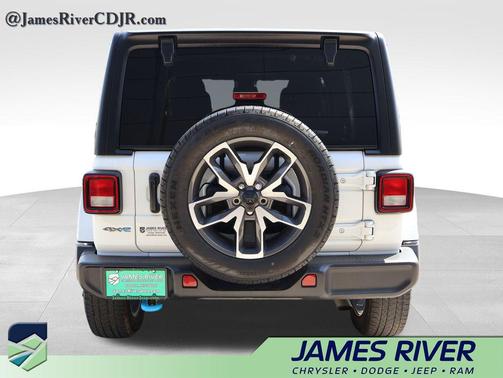 Bright White Clearcoat 2024 Jeep Wrangler 4xe Sport S