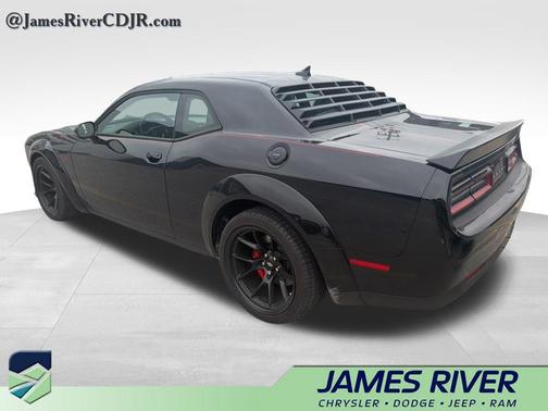 Pitch Black Clearcoat 2023 Dodge Challenger R/T Scat Pack Widebody