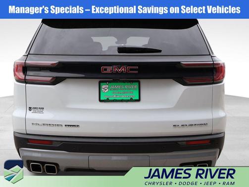 Summit White 2026 GMC Acadia Elevation AWD