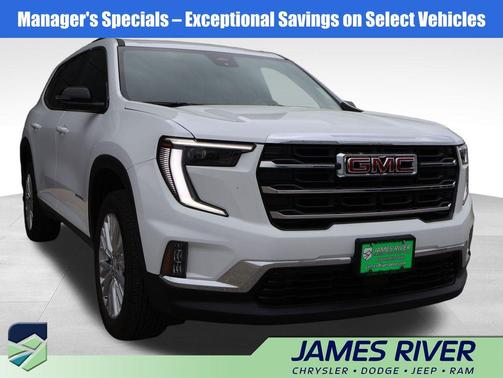 Summit White 2026 GMC Acadia Elevation AWD