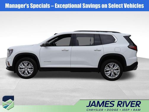 Summit White 2026 GMC Acadia Elevation AWD