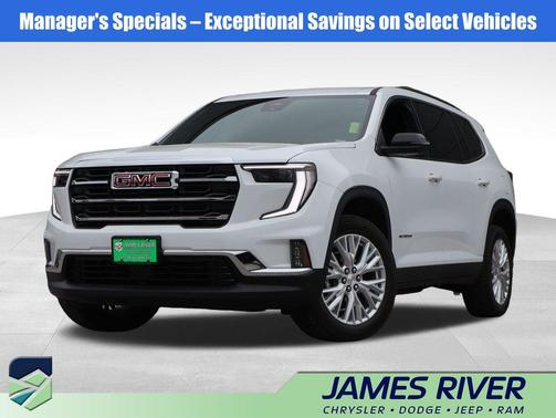 Summit White 2026 GMC Acadia Elevation AWD