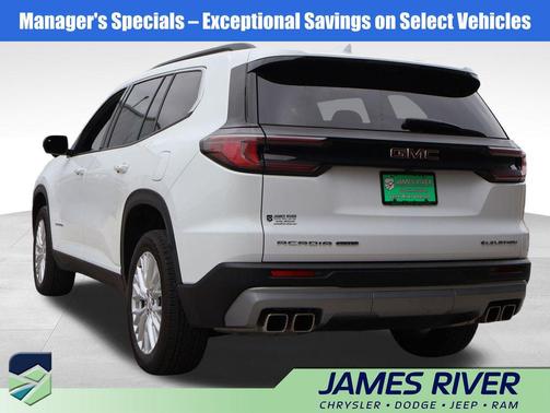 Summit White 2026 GMC Acadia Elevation AWD