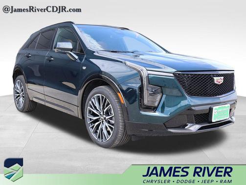 Emerald Lake Metallic 2024 Cadillac XT4 Sport