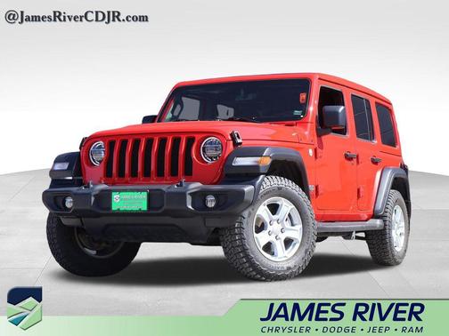 Firecracker Red Clearcoat 2021 Jeep Wrangler Unlimited Sport