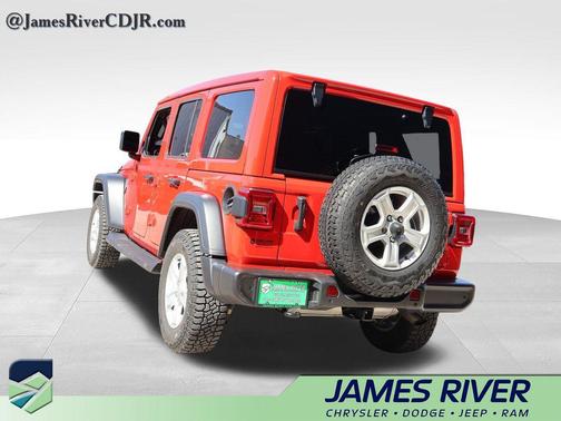 Firecracker Red Clearcoat 2021 Jeep Wrangler Unlimited Sport