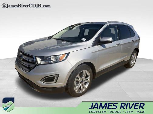 Ingot Silver Metallic 2018 Ford Edge Titanium
