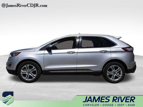 Ingot Silver Metallic 2018 Ford Edge Titanium