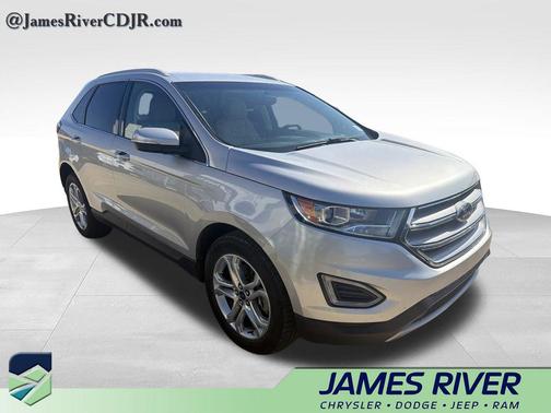 Ingot Silver Metallic 2018 Ford Edge Titanium