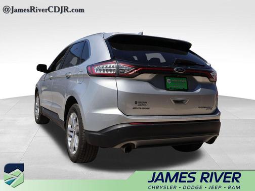 Ingot Silver Metallic 2018 Ford Edge Titanium