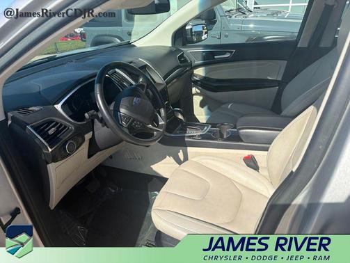 Ingot Silver Metallic 2018 Ford Edge Titanium
