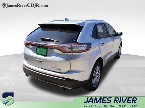 Ingot Silver Metallic 2018 Ford Edge Titanium