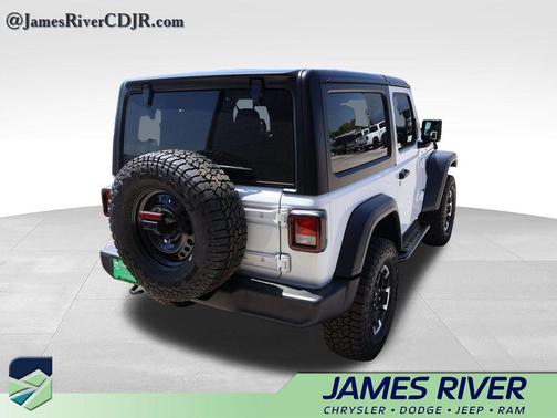 Bright White Clearcoat 2024 Jeep Wrangler Sport S