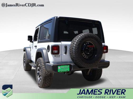 Bright White Clearcoat 2024 Jeep Wrangler Sport S