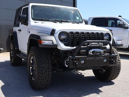 Bright White Clearcoat 2024 Jeep Wrangler Sport S