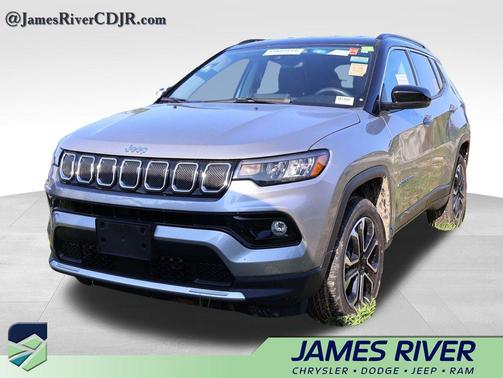 Billet Silver Metallic Clearcoat 2022 Jeep Compass Limited