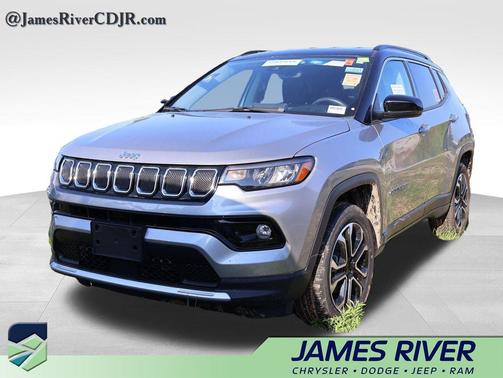 Billet Silver Metallic Clearcoat 2022 Jeep Compass Limited