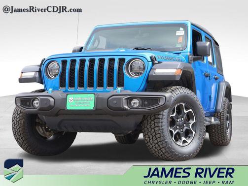 Hydro Blue Pearlcoat 2023 Jeep Wrangler 4xe Rubicon