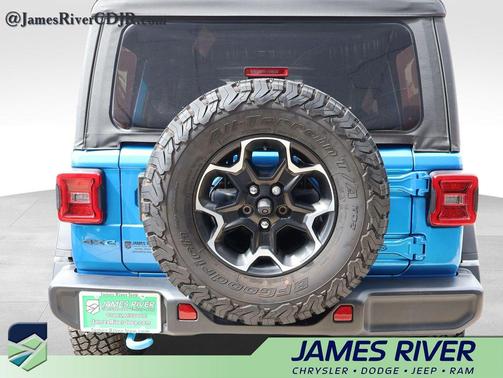 Hydro Blue Pearlcoat 2023 Jeep Wrangler 4xe Rubicon