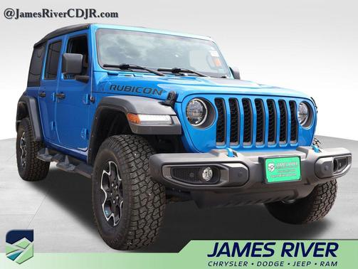 Hydro Blue Pearlcoat 2023 Jeep Wrangler 4xe Rubicon