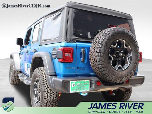 Hydro Blue Pearlcoat 2023 Jeep Wrangler 4xe Rubicon