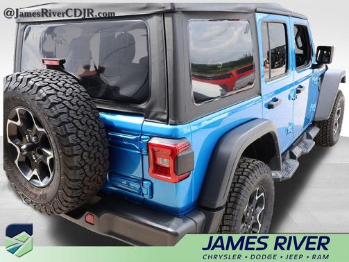 Hydro Blue Pearlcoat 2023 Jeep Wrangler 4xe Rubicon