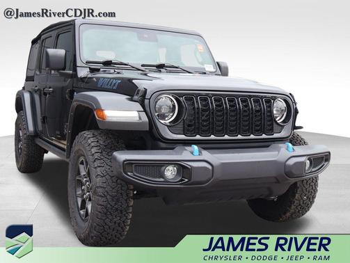 Black Clearcoat 2024 Jeep Wrangler 4xe Willys